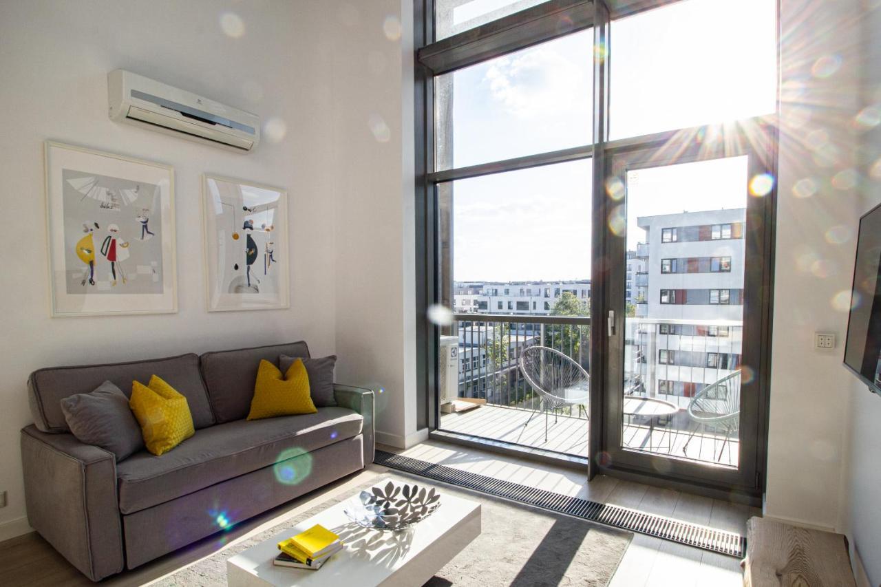 Qbik Loft Modern Apartment Warsaw Exterior photo